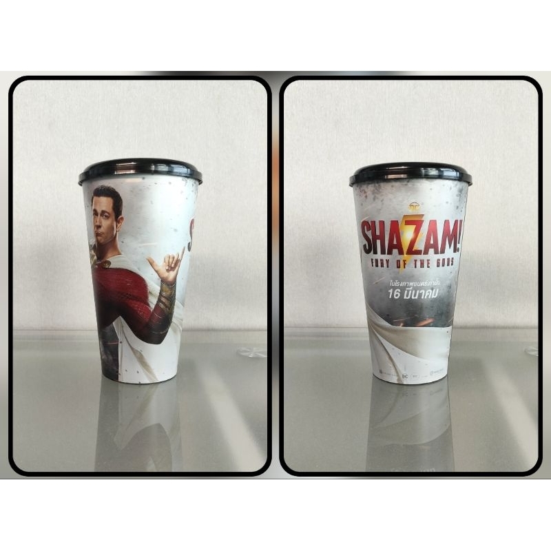 แก้วน้ำโรงภาพยนตร์เมเจอร์ เรื่อง Shazam : Fury of The Gods