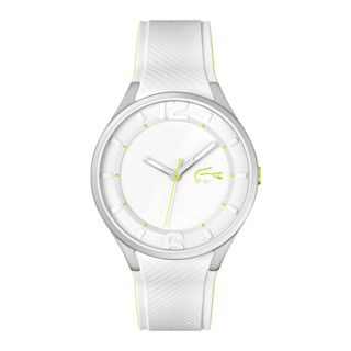 LACOSTE OLLIE รุ่น LC2011269 นาฬิกาข้อมือผู้ชาย สายซิลิโคน All White หน้าปัด 44 มม.