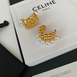 ต่างหู Celine เกรดVIP ใช้สลับแท้💯 พร้อมส่ง