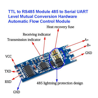 TTL to RS485 level serial UART module