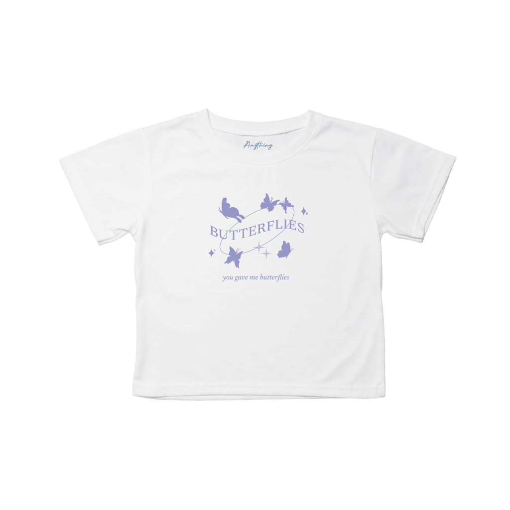 Butterflies ลายใหม่สุดคูล เนื้อผ้าหนานุ่มใส่สบาย พร้อมส่ง