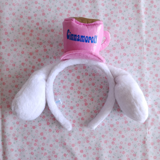 ที่คาดผม ชินนามอนโรล (Cinnamoroll Headband) สวมหมวก Sanrio ของแท้