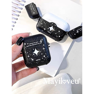 เคสแอร์พอต Mayiloveu star black🖤 แท้💯| Mayiloveu case airpods