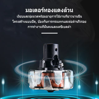 พัดลมเพดานมินิ หน้าพัดลมกว้าง สายไฟยาว พัดลมเพดาน 5 ใบพัด ประหยัดพลังงาน เสียงเงียบ กำลังสูงไฟแขวน สายไฟย
