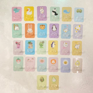 Kentoyshop (พร้อมส่ง) ที่แขวนแปรงสีฟัน ตะขอแขวนอเนกประสงค์ กาวในตัว ไม่ต้องเจาะผนัง