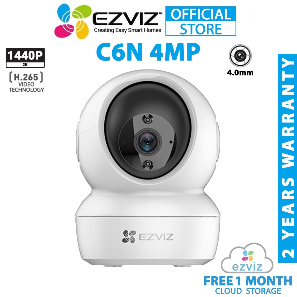 ⚡️กล้องวงจรปิดไร้สาย⚡️EZVIZ รุ่น C6N / C1C-B / TY1 / C6 / C6W / CP1 Pro 2MP,4MP 1080P Wi-Fi Camera รับประกัน 2 ปี
