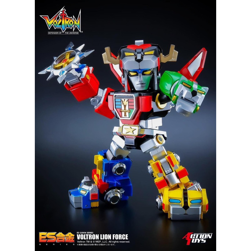 หุ่นเหล็ก SD - ES Gokin - Golion / Voltron Lion Force by Action Toys