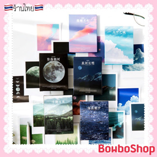 BowboShop🎀 30แผ่น/กล่อง สติกเกอร์โปสเตอร์ สําหรับตกแต่งDiy 🇹🇭พร้อมส่งจากไทย🇹🇭