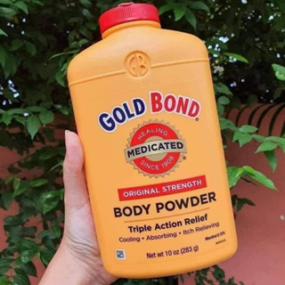 Gold Bond Healing Medicated Body Powder 🇺🇸   แป้งทาตัวบรรเทาอาการคันตามร่างกาย ให้ความเย็นแบบสบายผิว ดับร้อน หรือจากการโ