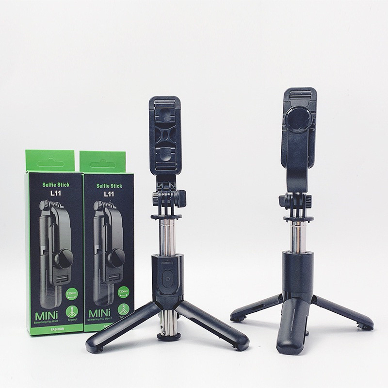 ไม้เซลฟี่พร้อมรีโมท มาใหม่ L11 mini ไม้เซลฟี่บลูทูธ อันเล็กพกพาง่าย ไม้เซลฟี่ mini