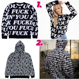 [ ของแท้ ] เสื้อสเวตเตอร์ และ กางเกง Ripndip Fuck You Sweatshorts Knit Sweater ของใหม่  ( พร้อมส่ง )