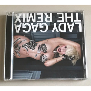 ซีดีเพลง ของแท้ ลิขสิทธิ์ มือ 2 สภาพดี...ราคา 299 บาท “Lady Gaga” อัลบั้ม“The Remix” *แผ่นMade In Japan*