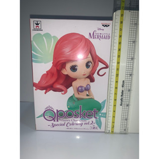 Qposket Disney Characters Special Coloring vol.2 ฐานทอง - Ariel แท้ มือ 1