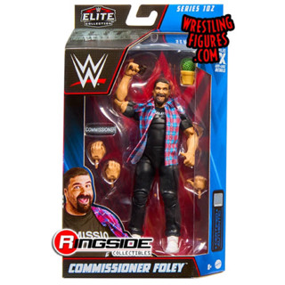 Mattel WWE Elite 102 Commissioner Foley