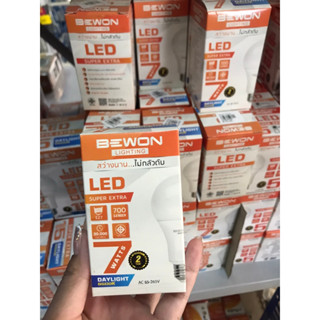 (สินค้าลดราคา) หลอดบับ LED Super Extra 7W หลอดLED หลอดไฟ หลอดแสงขาว