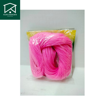 เชือกโปลี ด้ายโปลี เชือกโปลีสี เชือกไนล่อน 380/6 เบอร์ 6 POLY ROPE  ( หลากสี )