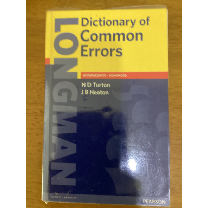 Dictionary of Common Errors