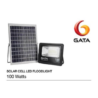 SOLAR CELL LED FLOODLIGHT โคมฟลัดไลท์ LED พลังงานแสงอาทิตย์ รุ่น100W