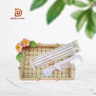 หวี หวีโรงแรม หวีพลาสติก  ซองสีขาวสวยหรู toothbrush Set ของใช้ในโรงแรม ห้องพัก แพ็คพร้อมส่ง เริ่มต้น 50 ชิ้น