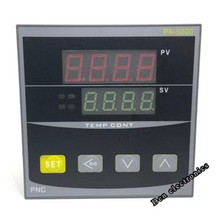 PA-5000 หน้า96×96. เครื่องควบคุมอุณหภูมิ TEMPERATURE CONTROLLER INPUT K. 0-1300C. OUTPUT REALAY/SSR