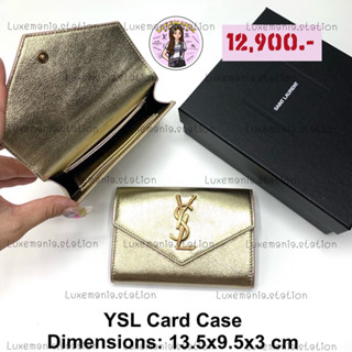 👜: New!! YSL Card Holder‼️ก่อนกดสั่งรบกวนทักมาเช็คสต๊อคก่อนนะคะ‼️