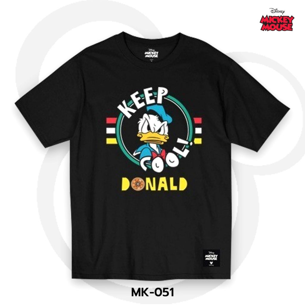 Power 7 Shop เสื้อยืดการ์ตูน มิกกี้เมาส์ ลิขสิทธ์แท้ DISNEY  (MK-051)