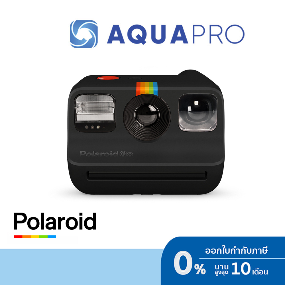 Polaroid Go (Black) Instant Camera GO Analog สีดำ ประกันศูนย์ไทย By Aquapro
