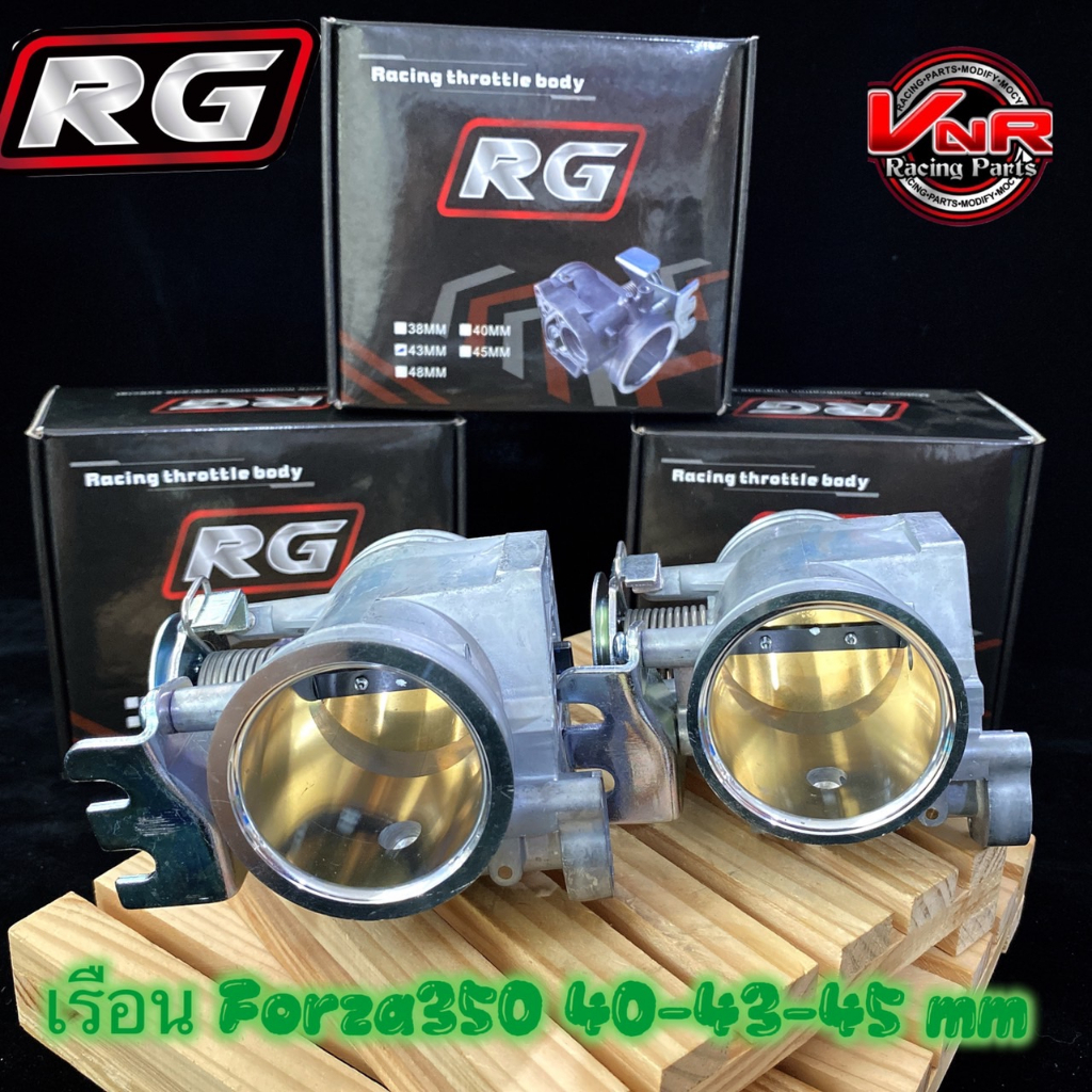 เรือนลิ้นเร่งForza 350 เรือนสร้างฟอซ่า 350 ขนาด40/43/45mm. งานCNCเกรดพรีเมี่ยม สามารถใส่ทดเเทนของเดิม