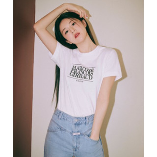 พรีออเดอร์ Marithe รุ่น W CLASSIC LOGO TEE