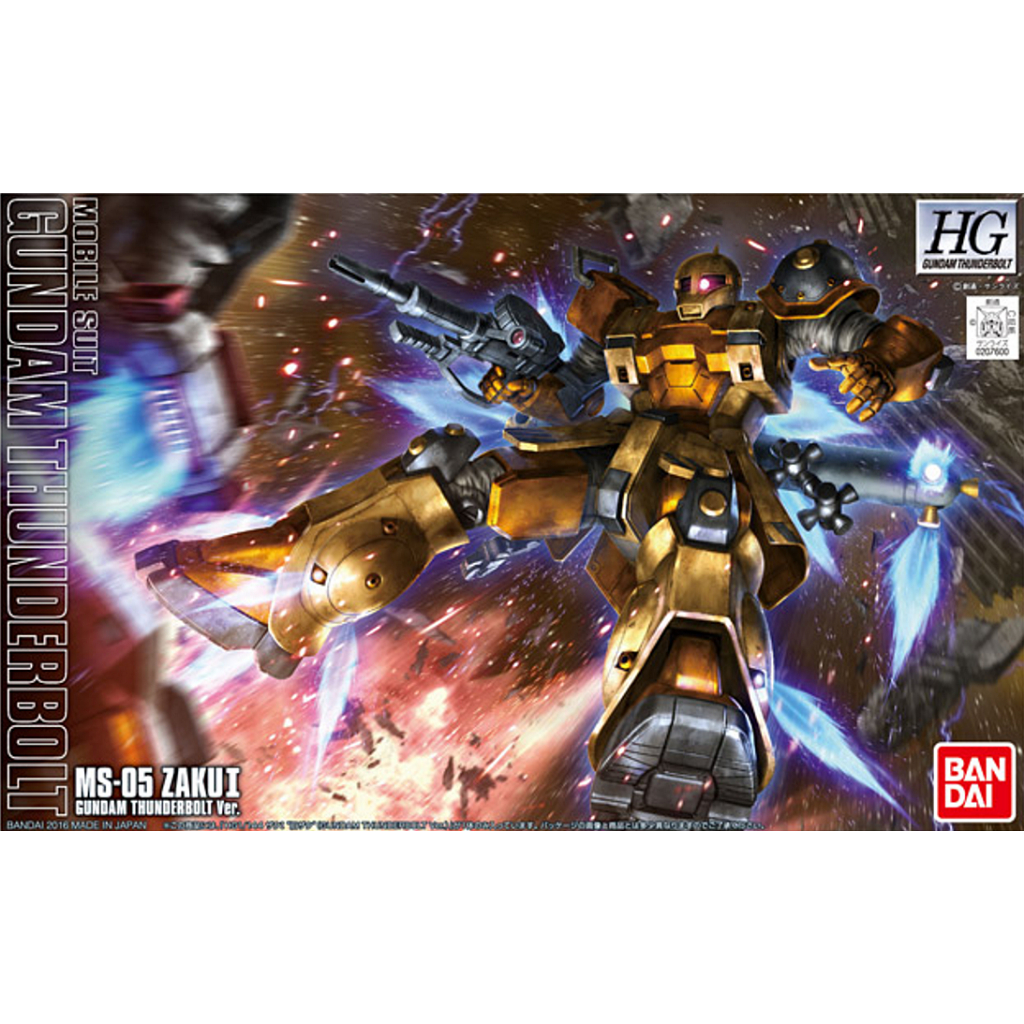Bandai 1/144 HG MS-05 Zaku I (Gundam Thunderbolt Ver) ของใหม่