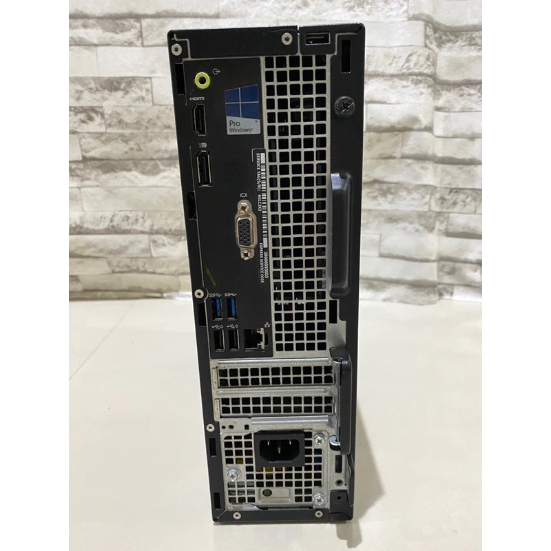 Dell PC Optiplex 3050 SFF core i3 gen 7 แรม 8 GB SSD 240 GB มือสอง พร้อมใช้งาน(วินโดว์แท้ อัพเดทได้) thumbnail 5