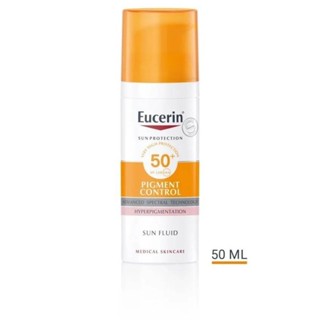 ซันพิกเม้นท์ | ยูเซอริน Eucerin Sun Face Pigment Control Fluid SPF 50+ (50ml) กันแดดสำหรับผิวหน้า ลดจุดด่างดำ กระ ฝ้า