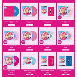 ✈️ Pre-Order แผ่นเสียง : Barbie - The Album