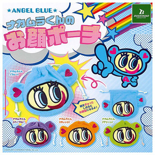 กระเป๋า ANGEL BLUE Nakamura-Kuns Face Pouch จากญี่ปุ่น ใบเล็ก ขนาด 9.5 x 10.5 ซม. (ไม่รวมหู) มี 4 สีให้เลือก