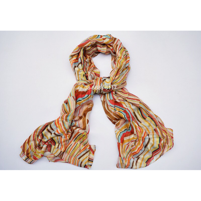 ผ้าพันคอ Paul Smith Swirl Scarf