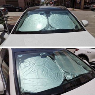 AT.MALL ม่านบังแดดรถยนต์ (กัน UV 100%) | ที่บังแดดหน้ารถยนต์…