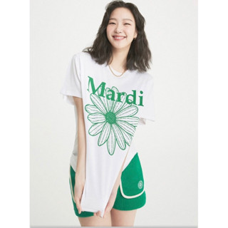 [Pre order] ของแท้100% MARDI MERCREDI TSHIRT FLOWERMARDI 🇰🇷