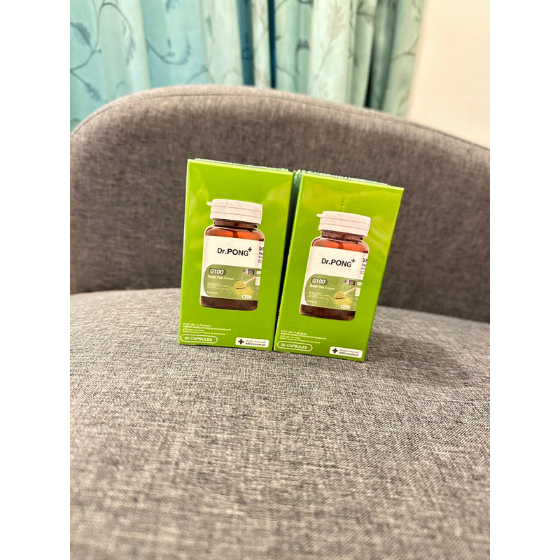 Dr.PONG G100 green tea extract ชาเขียวสกัดเข้มข้น USA