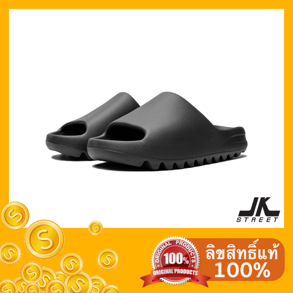 [ดูโค้ดที่หน้าร้าน] adidas รองเท้าแตะ Yeezy Slide HQ6448 (Onyx) ลิขสิทธิ์แท้ แตะadidas