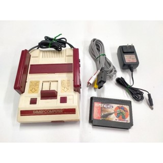 Famicom Japan ระบบ AV SFC แบบ 50Hz ชุดไฟไทยพร้อมเล่น พร้อมตลับ 66 เกมไม่ซ้ำ