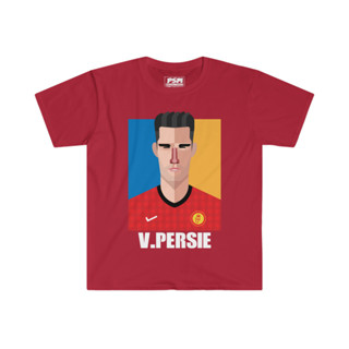 PSM เสื้อยืดลายนักฟุตบอล  Van Persie