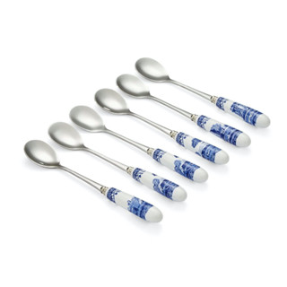 ช้อนชา Spode Blue Italian Set of 6 Tea Spoons