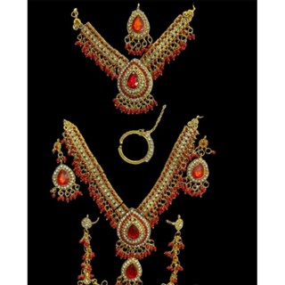 สร้อยคอเครื่องประดับสไตล์อินเดียnecklace indian style jewellery