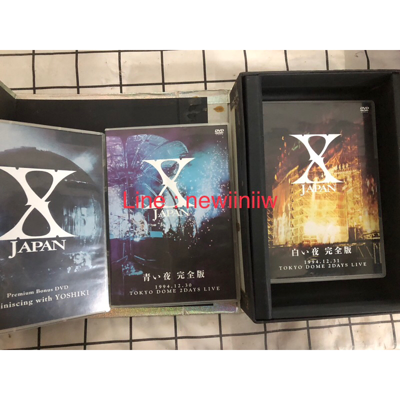 DVD x japan concert tokyo dome 1994