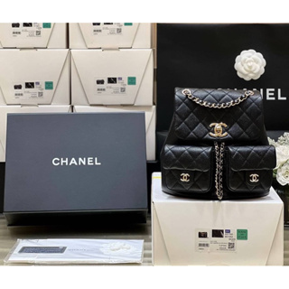 Chanel 23p Duma Backpack(Ori)VIP  📌หนังอิตาลีนำเข้างานเทียบแท้ 📌size 21x20x12 cm. 📌สินค้าจริงตามรูป หนังแท้คุณภาพVIP