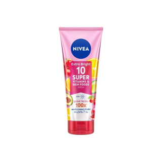 Nivea Extra Bright 10 Super Vitamin and Skin Food Serum SPF15 320 ml