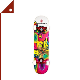 Punisher : PNI9009* สเก็ตบอร์ด  Skateboards Butterfly Jive Complete 31Inch.