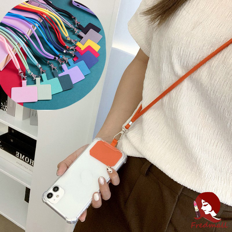 สายห้อยโทรศัพท์ สายห้อยโทรศัพท สายคล้องมือ สายคล้องเคส สายคล้องคอ ใช้ได้ทุกรุ่น