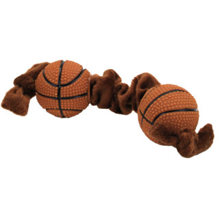 Lil Pals Basketball and Soccer Tug ลิลพาลส์ ของเล่นสุนัขติดลูกบอลสำหรับดึง