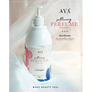 AYA  PERFUME collagen body cream  ครีมบำรุงผิว 750 ml.